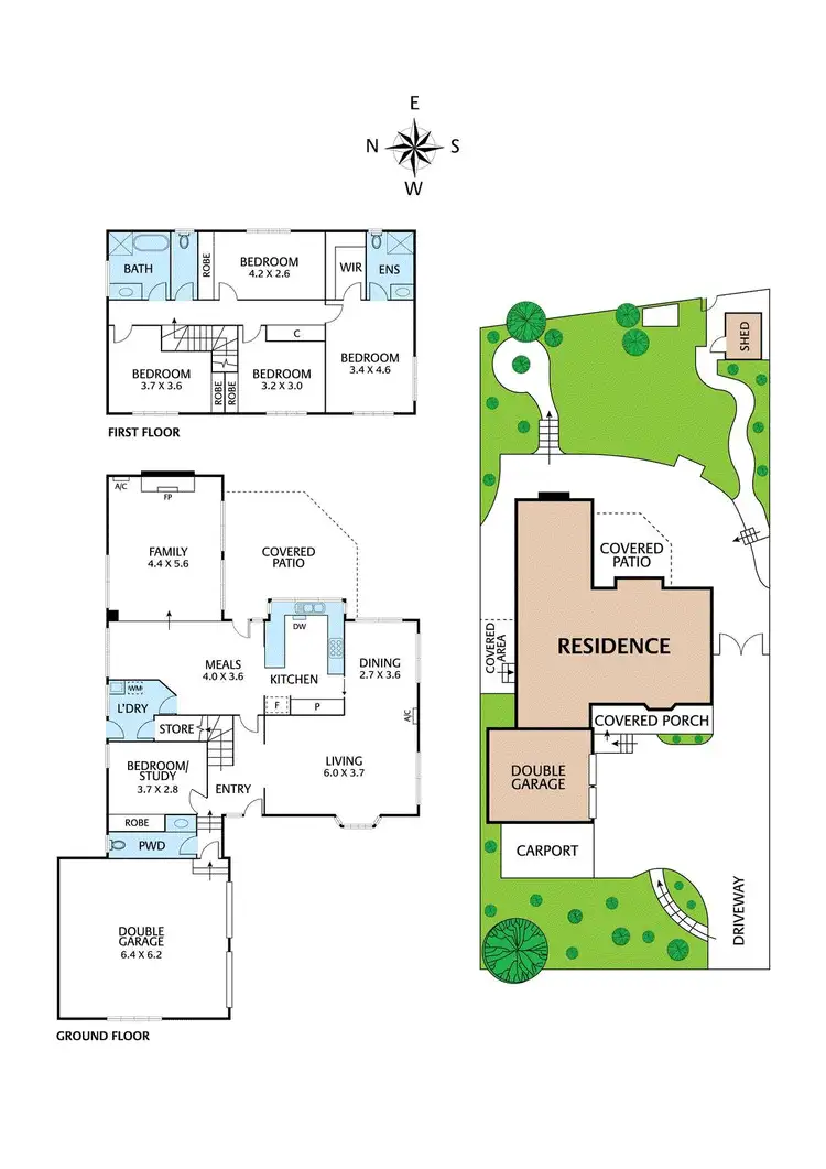Floorplan of Homely house listing, 2/43 Weidlich Road, Eltham North VIC 3095