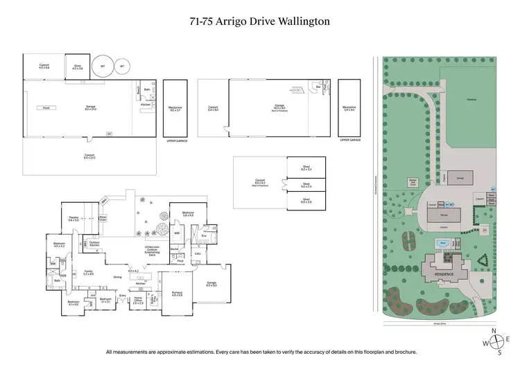 Floorplan of Homely house listing, 71-75 Arrigo Drive, Wallington VIC 3222