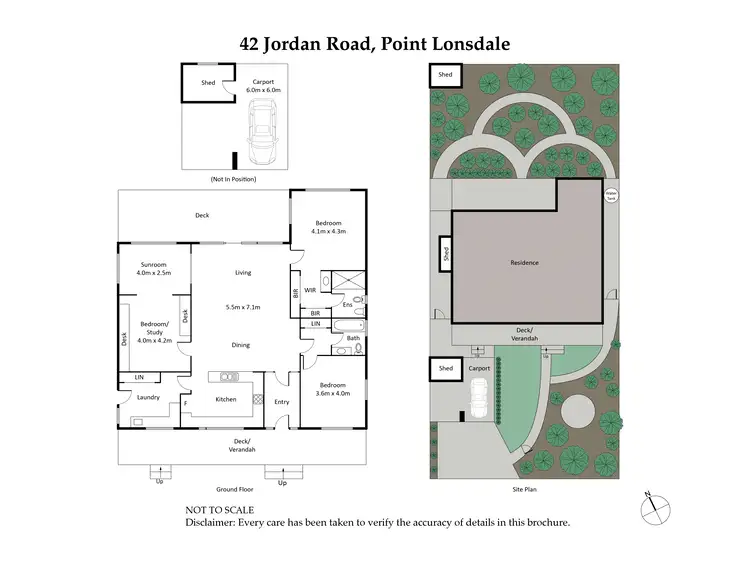 Floorplan of Homely house listing, 42 Jordan Road, Point Lonsdale VIC 3225