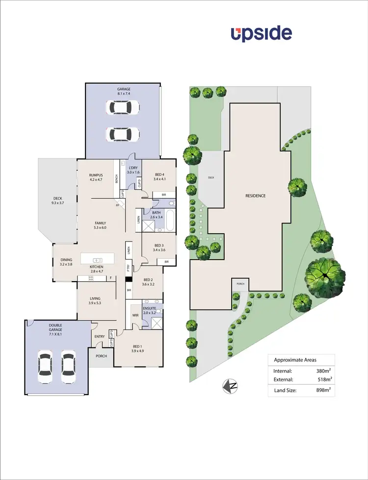 Floorplan of Homely house listing, 7 Woodrush Drive, Langwarrin VIC 3910