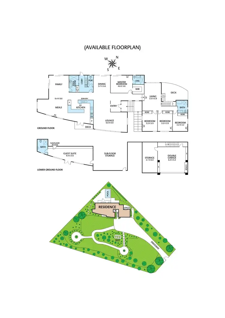 Floorplan of Homely house listing, 7 Keith Court, Research VIC 3095