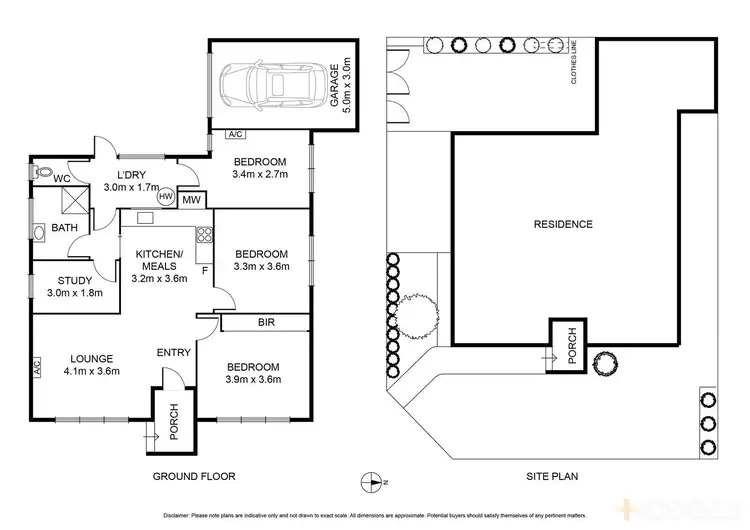 Floorplan of Homely house listing, 1E Giddings Street, North Geelong VIC 3215