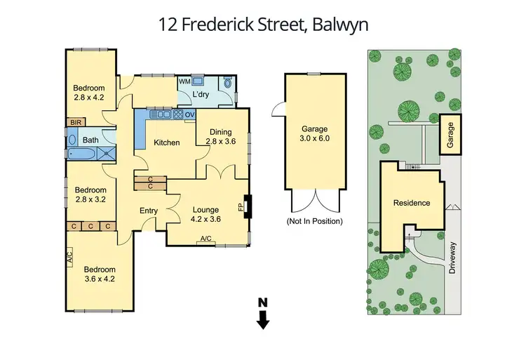 Floorplan of Homely house listing, 12 Frederick Street, Balwyn VIC 3103
