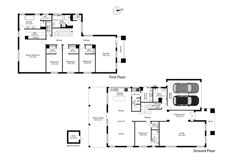 Floorplan of Homely house listing, 72 Moxham Drive, Clyde North VIC 3978