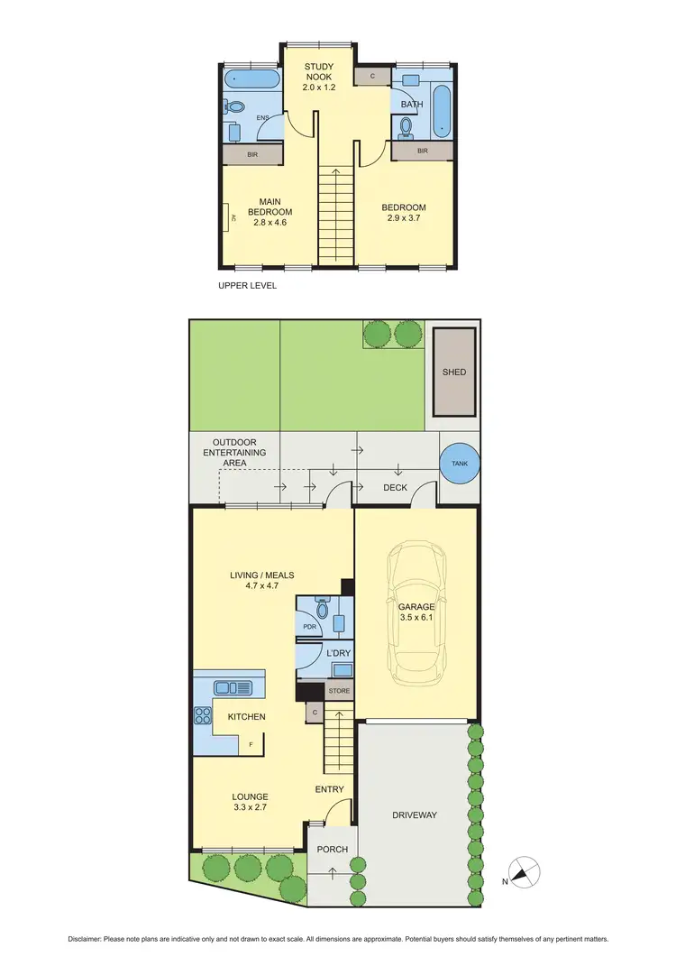 Floorplan of Homely townhouse listing, 13/37 Wooddale Grove, Donvale VIC 3111