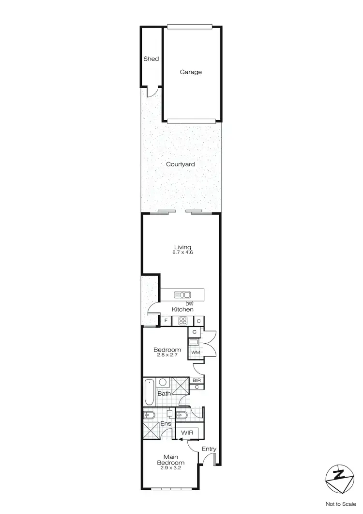 Floorplan of Homely house listing, 49 Warburton Drive, Lucas VIC 3350