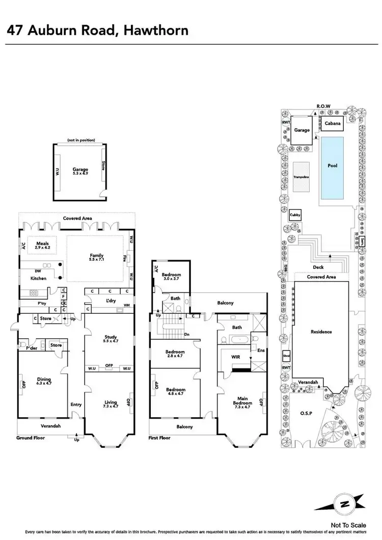 Floorplan of Homely house listing, 47 Auburn Road, Hawthorn VIC 3122