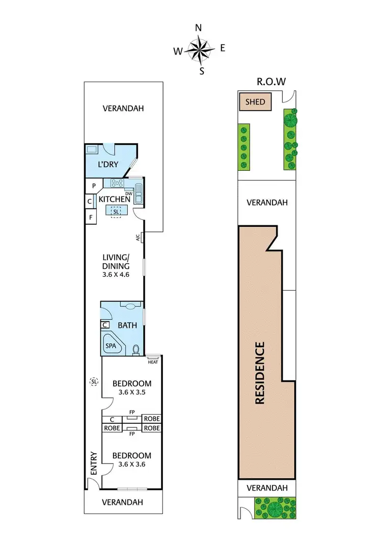 Floorplan of Homely house listing, 108 Beavers Road, Northcote VIC 3070