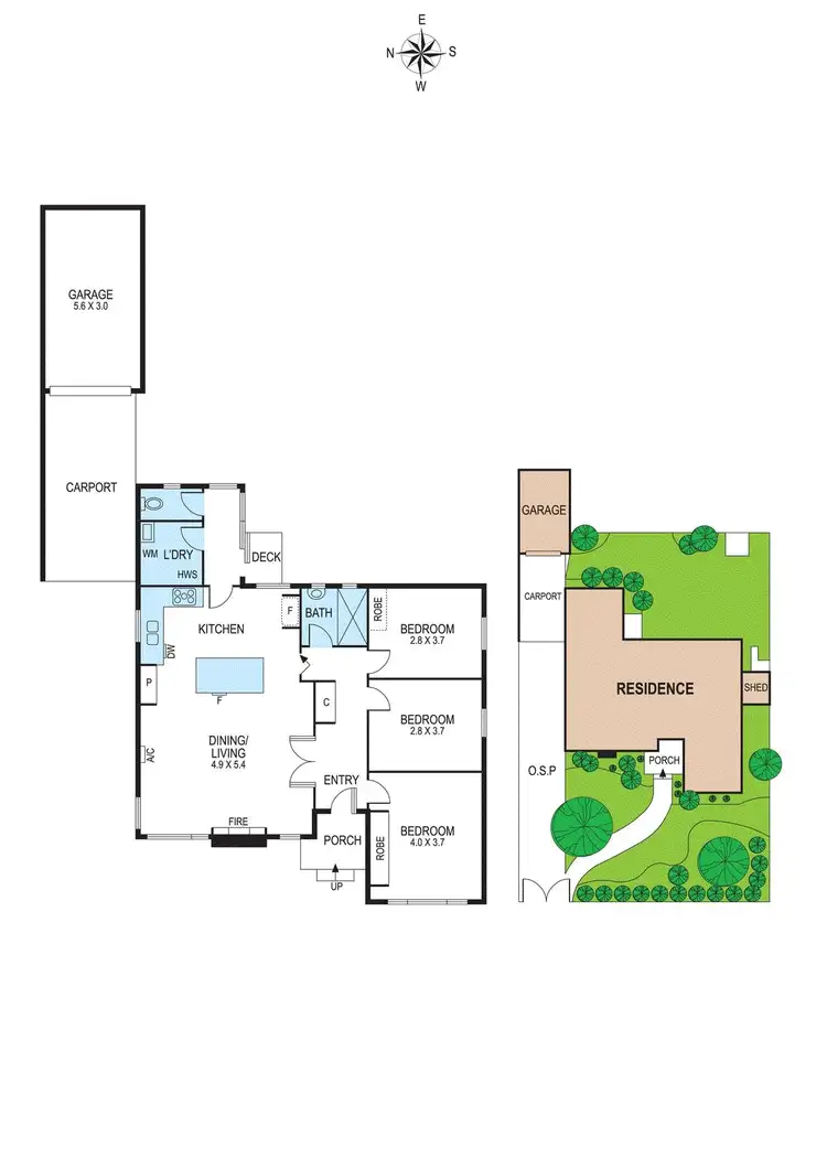 Floorplan of Homely house listing, 62 Railway Crescent, Bentleigh VIC 3204