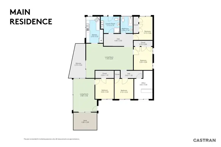 Floorplan of Homely house listing, 19-23 Carolynne Street, Merimbula NSW 2548
