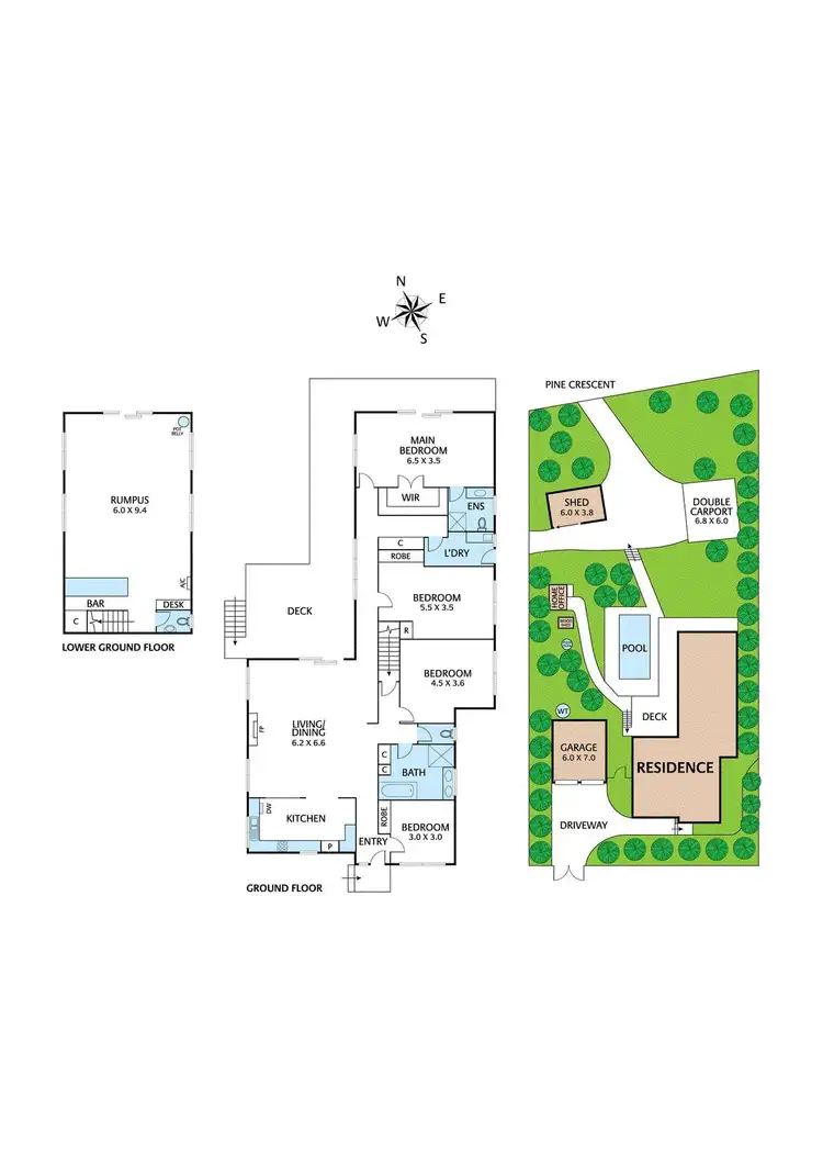 Floorplan of Homely house listing, 18 Church Road, Panton Hill VIC 3759