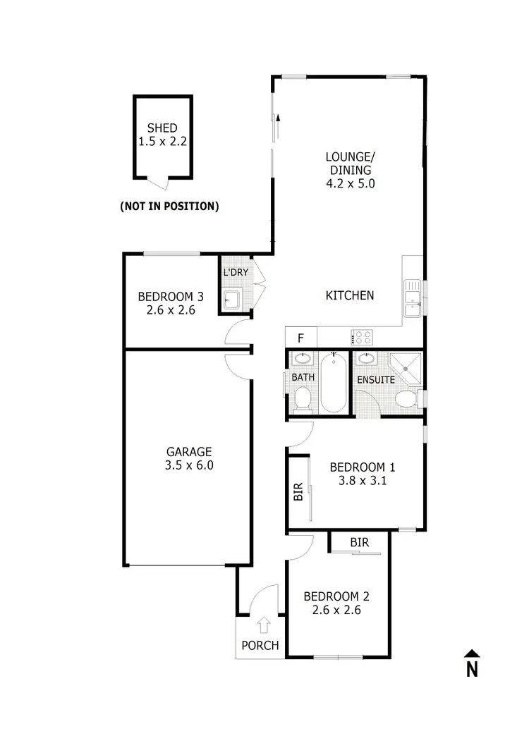 Floorplan of Homely house listing, 449 Mandalay Cct, Beveridge VIC 3753
