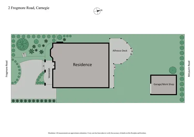 Floorplan of Homely house listing, 2 Frogmore Road, Carnegie VIC 3163