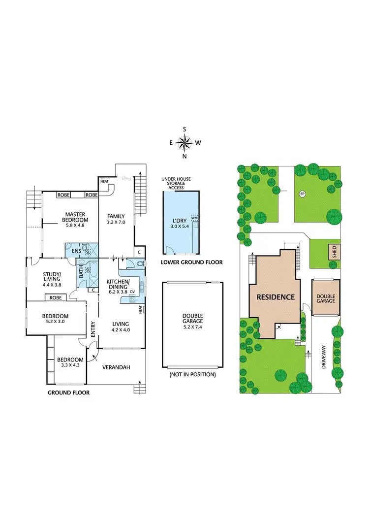 Floorplan of Homely house listing, 114 Bridge Street, Eltham VIC 3095