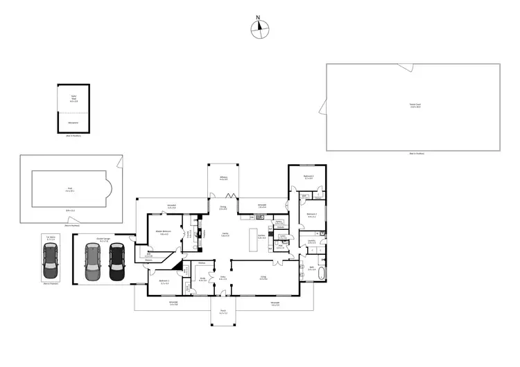 Floorplan of Homely house listing, 189 Old Eltham Road, Lower Plenty VIC 3093