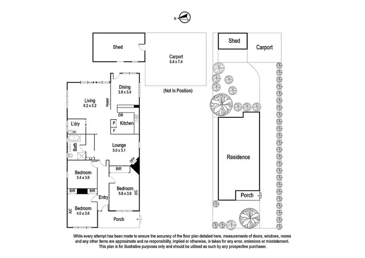 Floorplan of Homely house listing, 11 Harker Street, Alphington VIC 3078