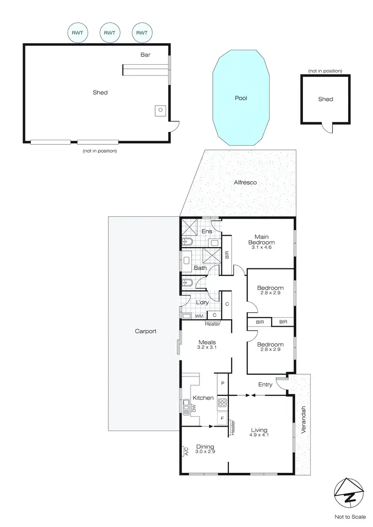 Floorplan of Homely house listing, 110 Cuthberts Road, Alfredton VIC 3350