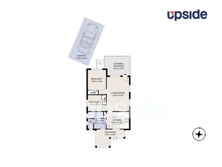 Floorplan of Homely villa listing, 22/150 Tall Timbers Road, Doyalson North NSW 2262