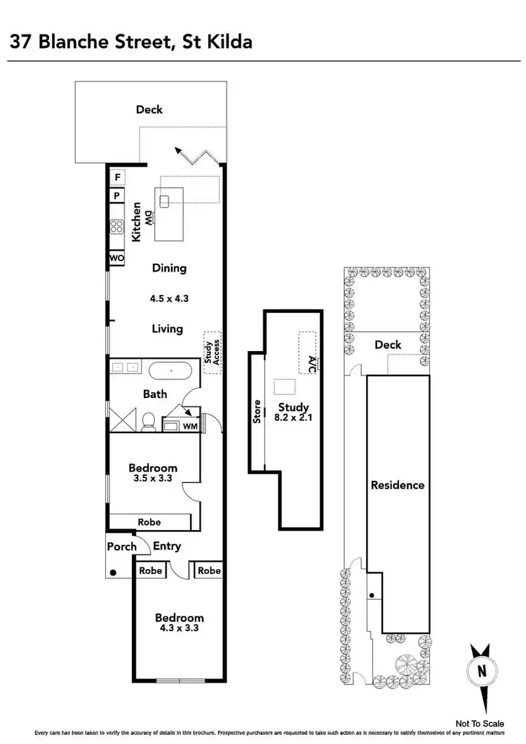 Floorplan of Homely house listing, 37 Blanche Street, St Kilda VIC 3182