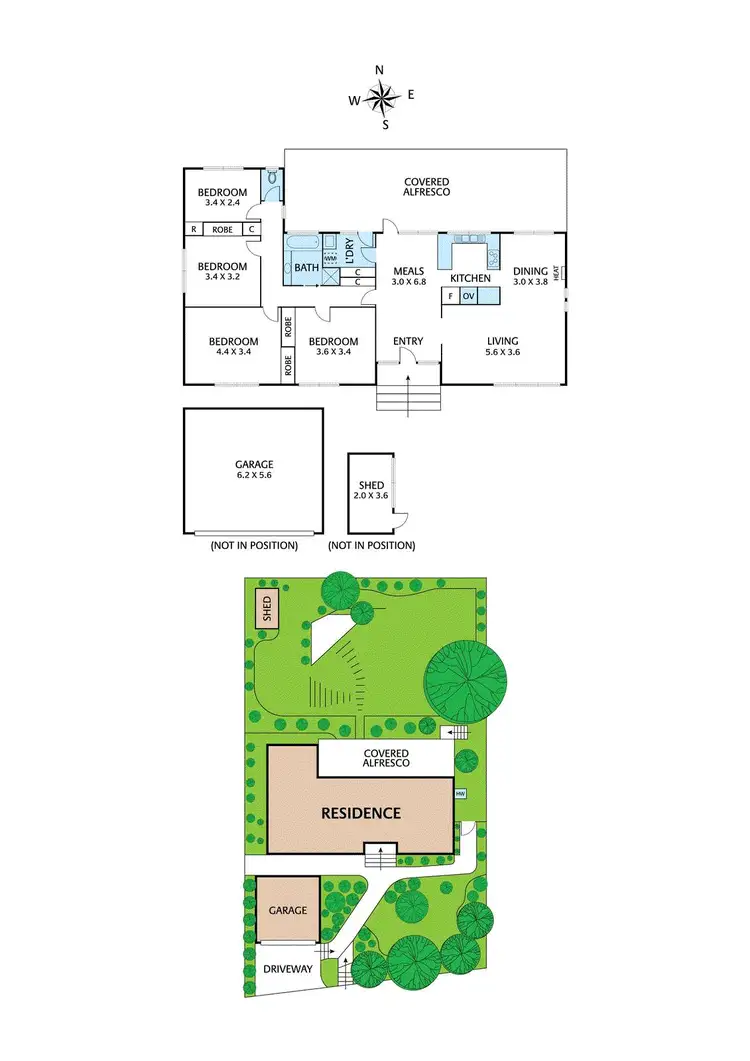 Floorplan of Homely house listing, 103 Fernside Avenue, Briar Hill VIC 3088
