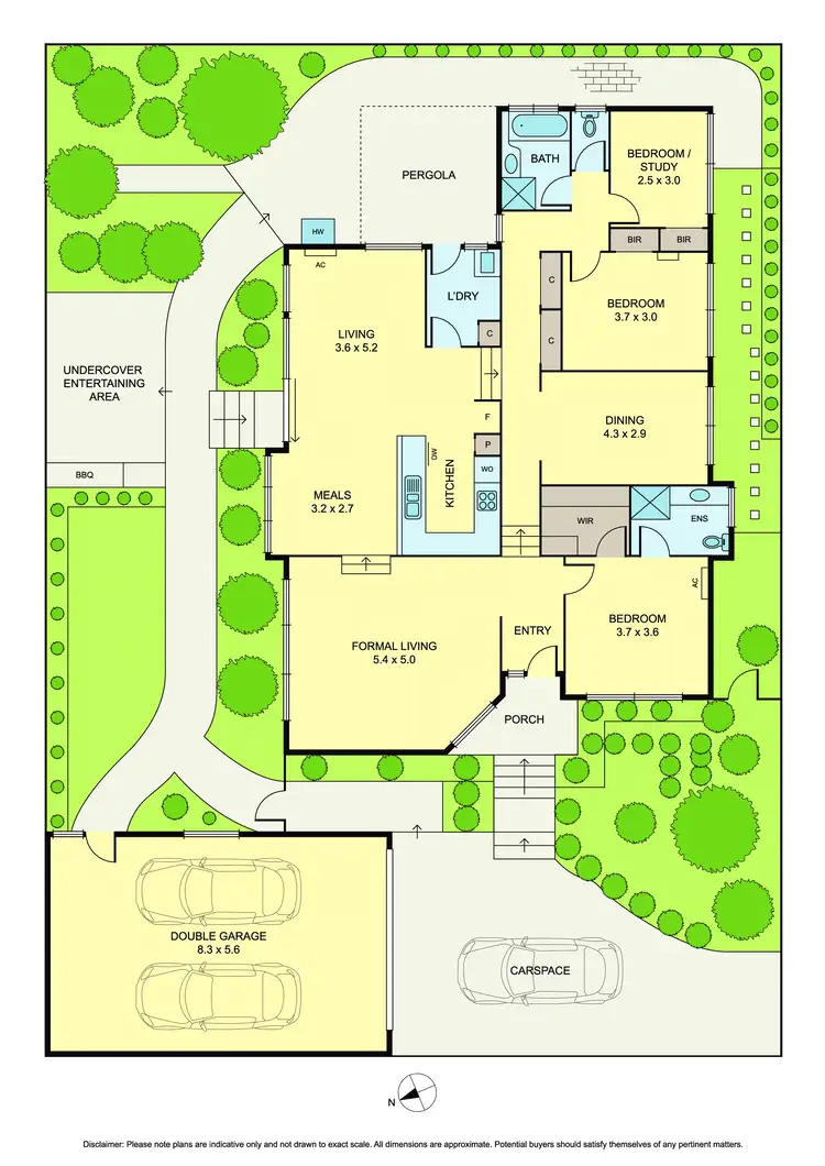 Floorplan of Homely house listing, 6 Canowindra Close, Vermont South VIC 3133