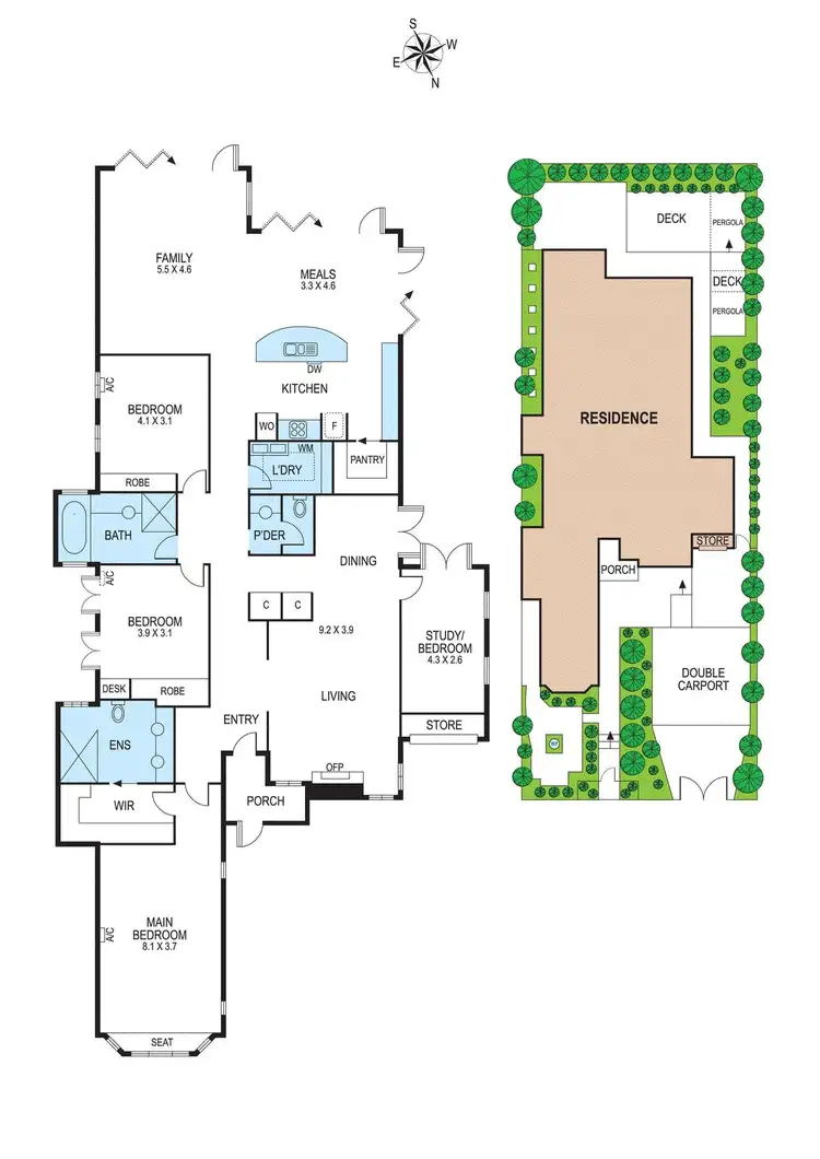 Floorplan of Homely house listing, 32 Shasta Avenue, Brighton East VIC 3187