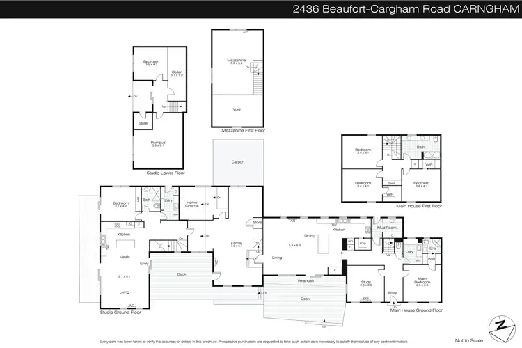 Floorplan of Homely house listing, 2436 Beaufort Carngham Road, Carngham VIC 3351