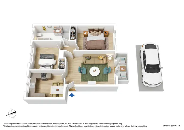 Floorplan of Homely apartment listing, 11/23 Grattan Street, Hawthorn VIC 3122