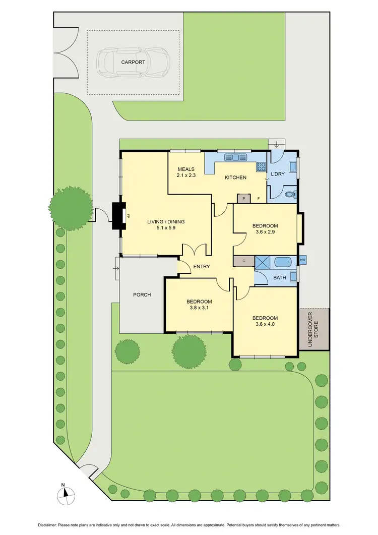 Floorplan of Homely house listing, 25 Bogong Court, Reservoir VIC 3073