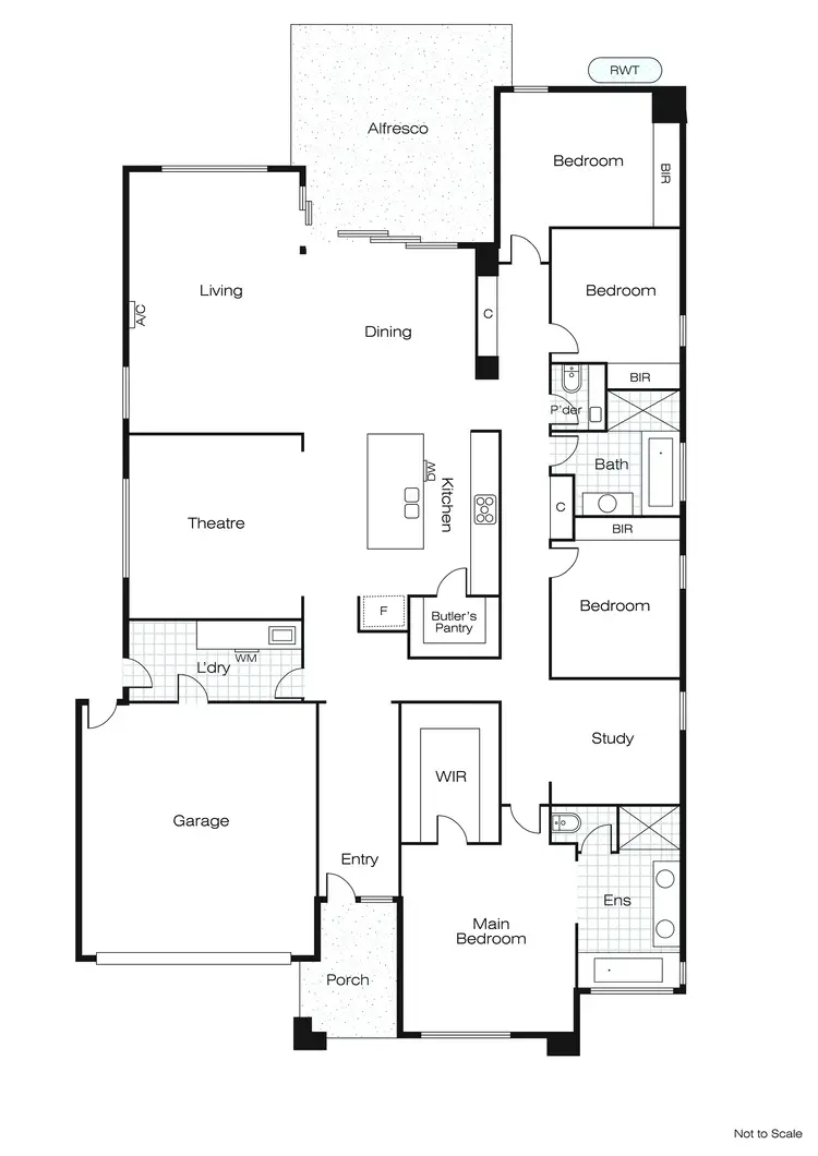 Floorplan of Homely house listing, 48 Messenger Parade, Lucas VIC 3350