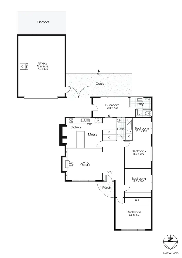 Floorplan of Homely house listing, 19 Gale Street, Canadian VIC 3350