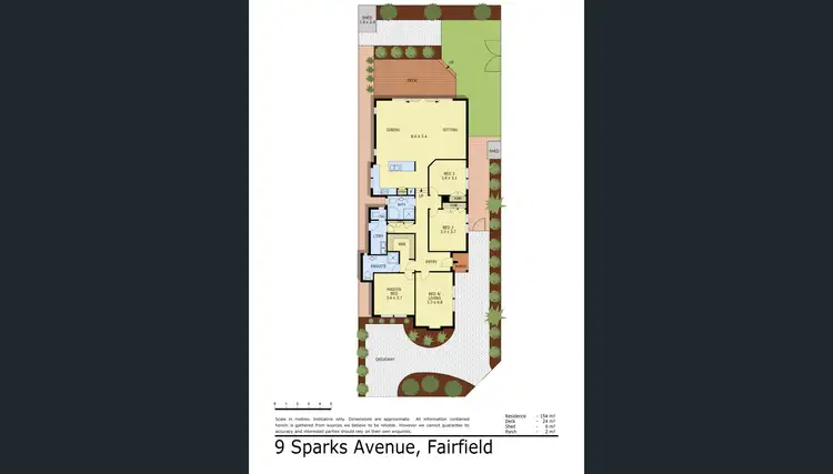 Floorplan of Homely house listing, 9 Sparks Avenue, Fairfield VIC 3078