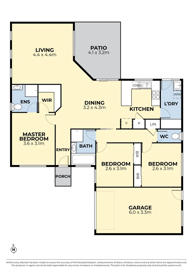 Floorplan of Homely house listing, 2/20 Jordyn Street, Tarneit VIC 3029