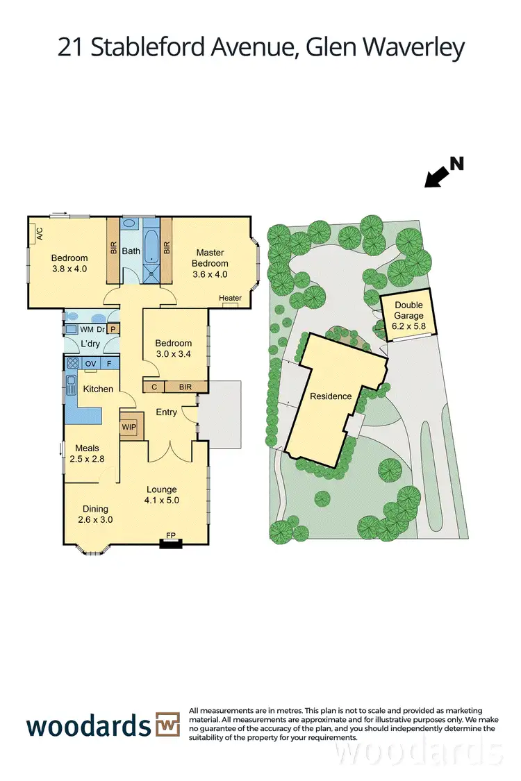Floorplan of Homely house listing, 21 Stableford Avenue, Glen Waverley VIC 3150