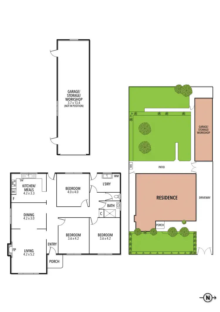 Floorplan of Homely house listing, 79 Derby Street, Pascoe Vale VIC 3044