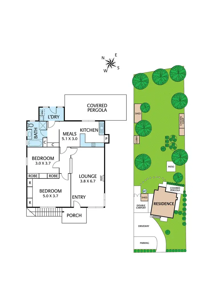 Floorplan of Homely house listing, 11 Valias Street, North Warrandyte VIC 3113