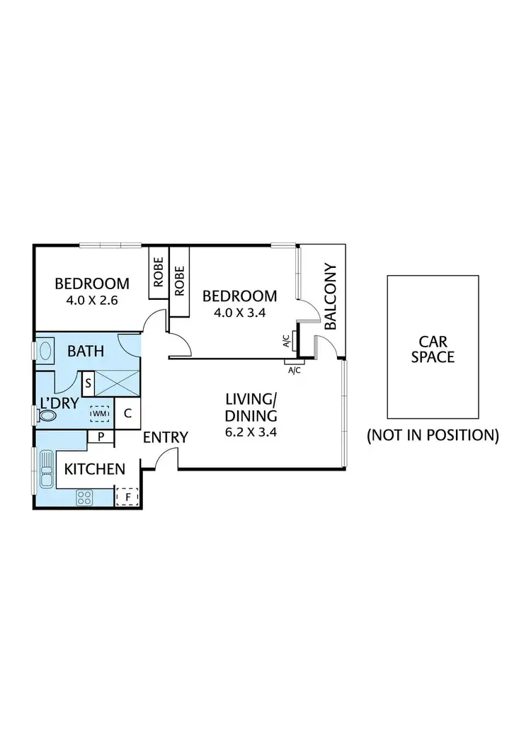Floorplan of Homely apartment listing, 1/74 Marshall Street, Ivanhoe VIC 3079