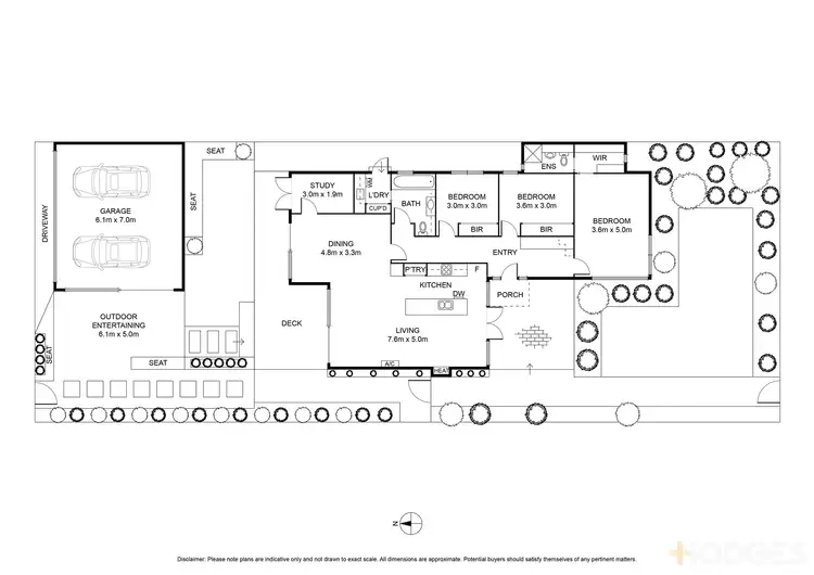 Floorplan of Homely house listing, 46 Lawton Avenue, Geelong West VIC 3218
