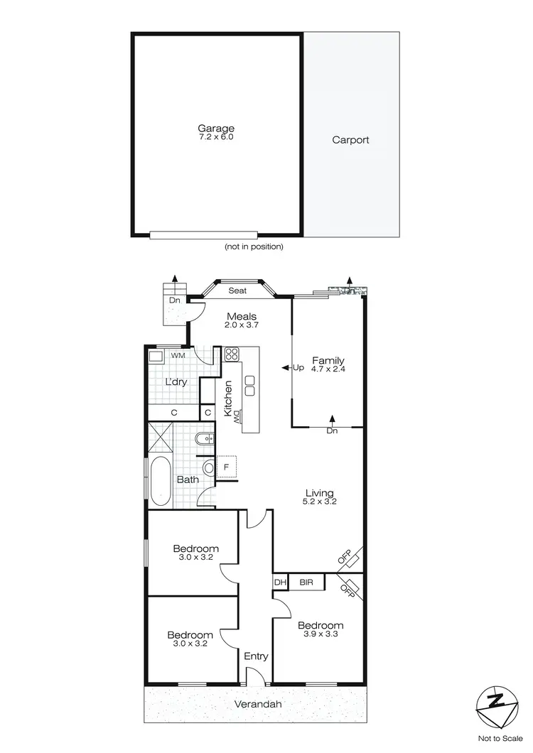 Floorplan of Homely house listing, 11 Junction Street, Newington VIC 3350