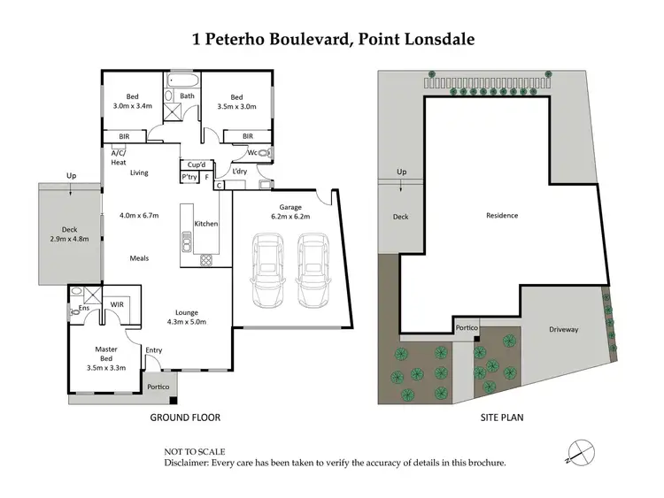 Floorplan of Homely house listing, 1 Peterho Boulevard, Point Lonsdale VIC 3225
