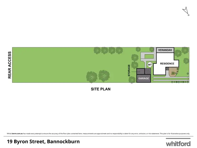 Floorplan of Homely house listing, 19 Byron Street, Bannockburn VIC 3331