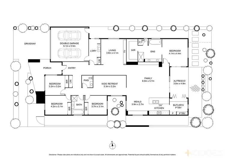Floorplan of Homely house listing, 23 Elouera Street, Armstrong Creek VIC 3217