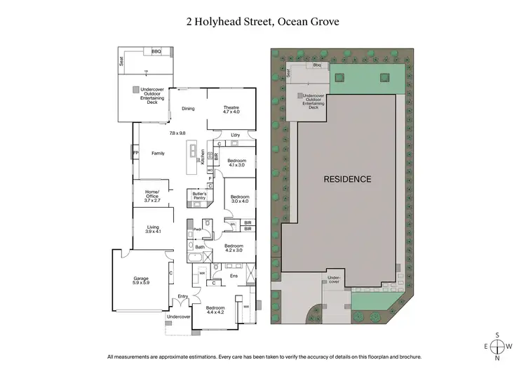 Floorplan of Homely house listing, 2 Holyhead Street, Ocean Grove VIC 3226