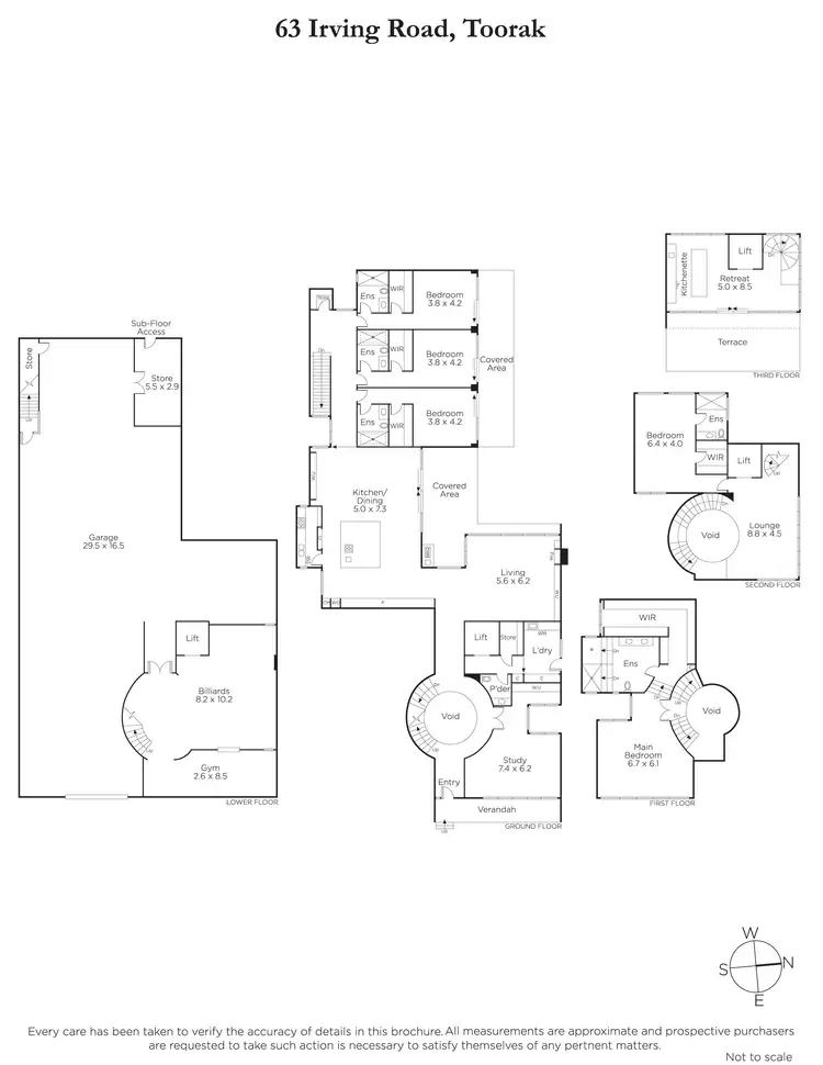 Floorplan of Homely house listing, 63 Irving Road, Toorak VIC 3142