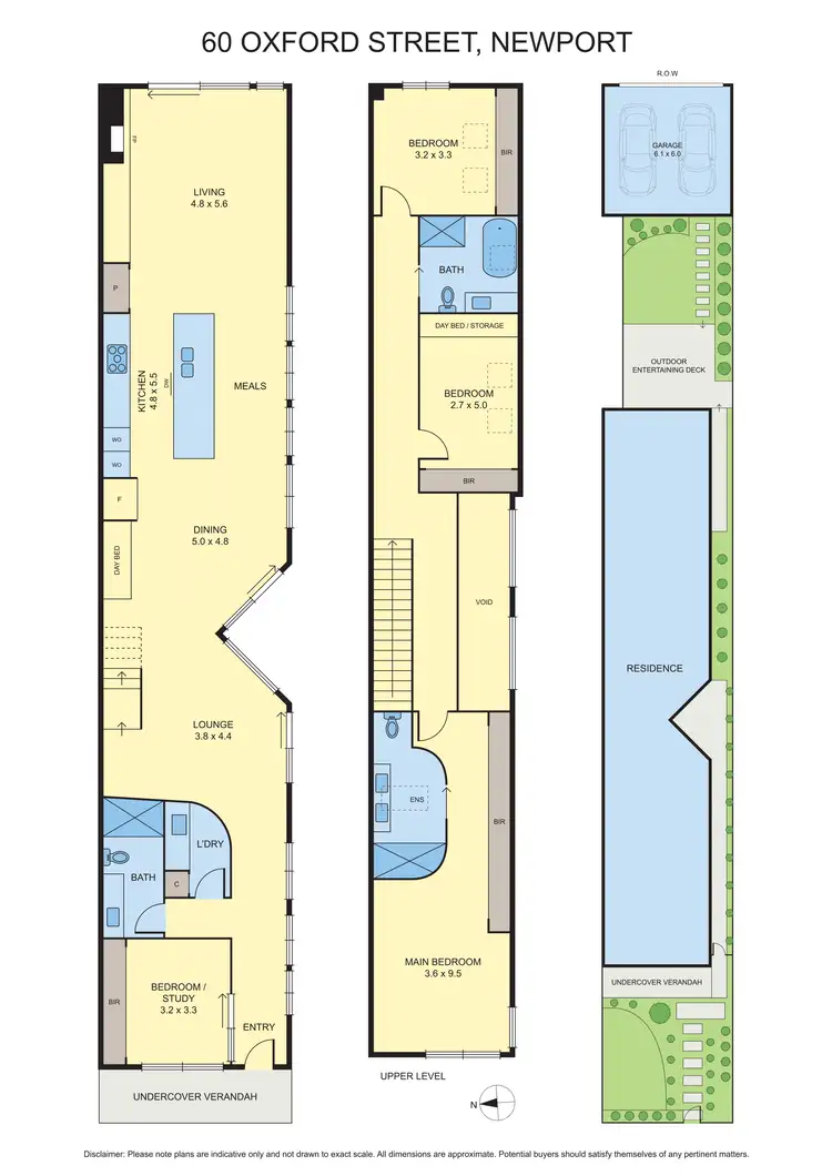 Floorplan of Homely house listing, 60 Oxford Street, Newport VIC 3015