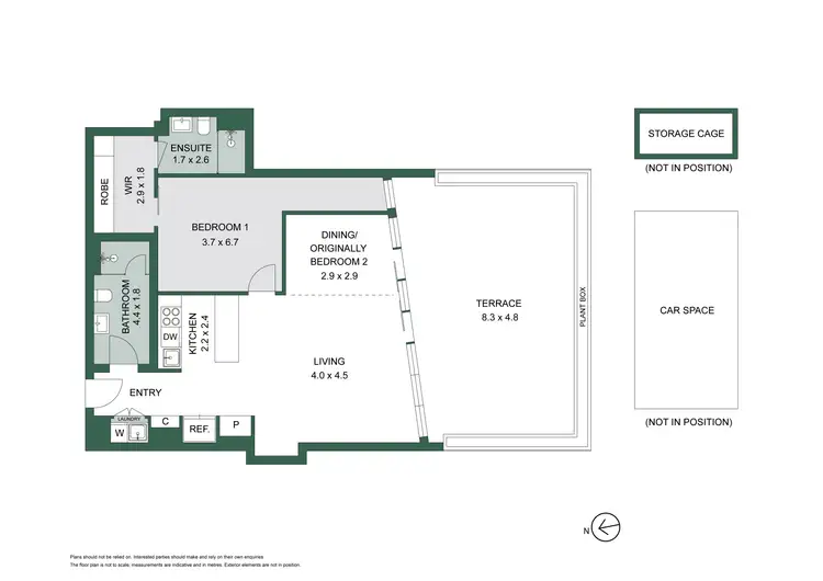 Floorplan of Homely apartment listing, 203/243 Toorak Road, South Yarra VIC 3141