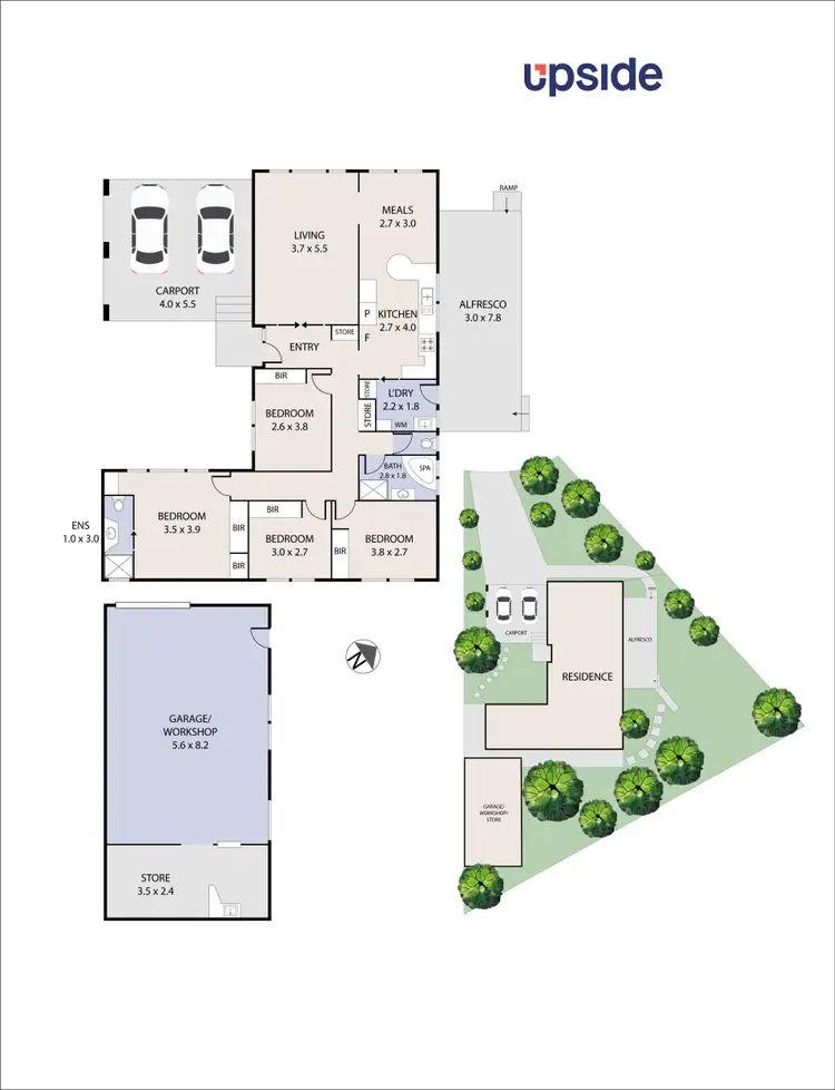 Floorplan of Homely house listing, 6 Yering Court, Bayswater VIC 3153