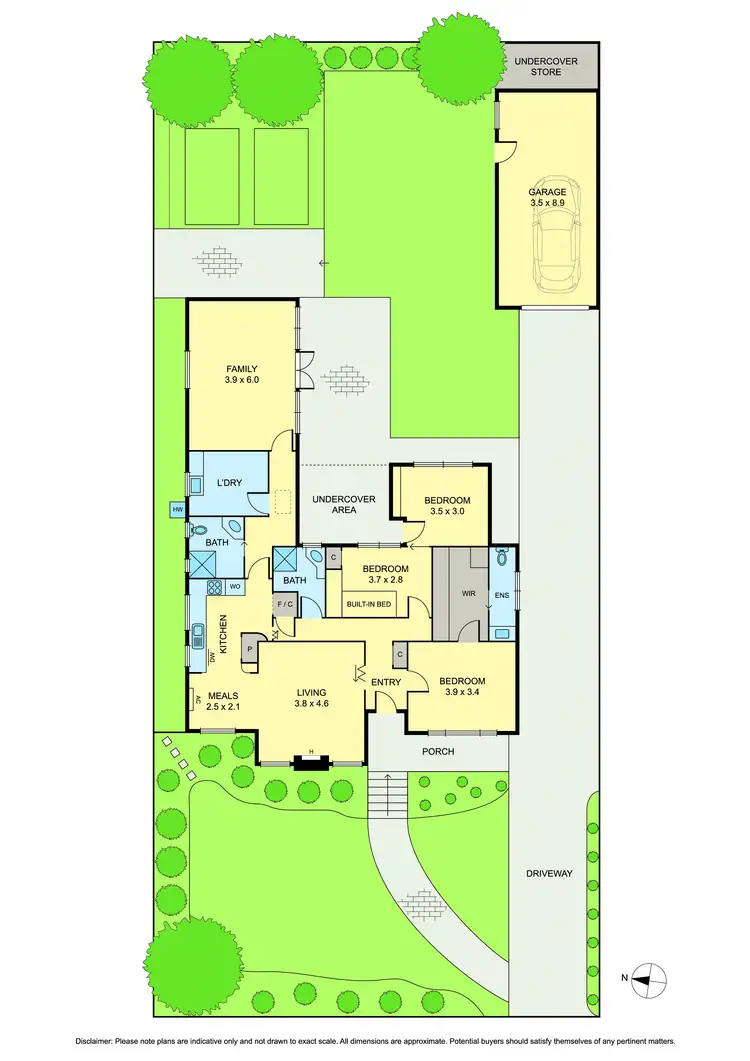 Floorplan of Homely house listing, 1 Selwyn Street, Blackburn VIC 3130