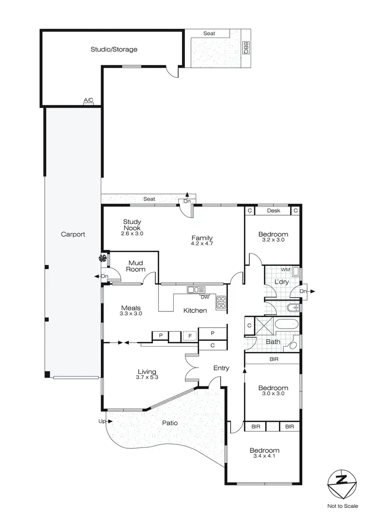 Floorplan of Homely house listing, 3 Whitelaw Avenue, Delacombe VIC 3356