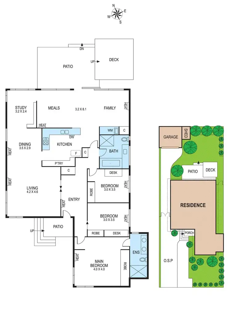 Floorplan of Homely house listing, 15 Bevis Street, Bentleigh East VIC 3165